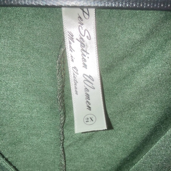 Olive Green Blouse - Picture 2 of 3